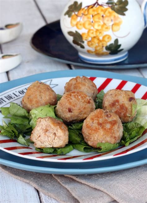 Polpette di tacchino dorate in padella