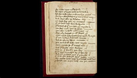 Un antico manoscritto di ricette