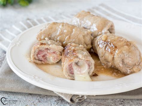 Involtini di carne dorati in padella