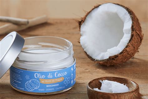 Bilancia con olio di cocco e verdure
