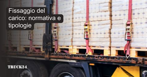 Dettaglio di cinghie di fissaggio su un carico