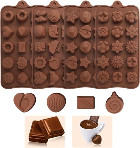 Stampi in silicone per cioccolatini