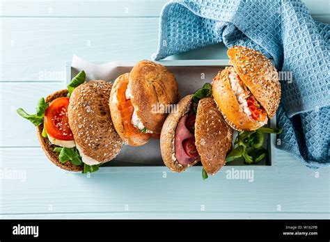 Panini assortiti per un picnic