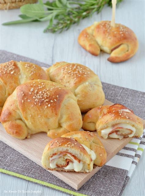 Varietà di cornetti farciti