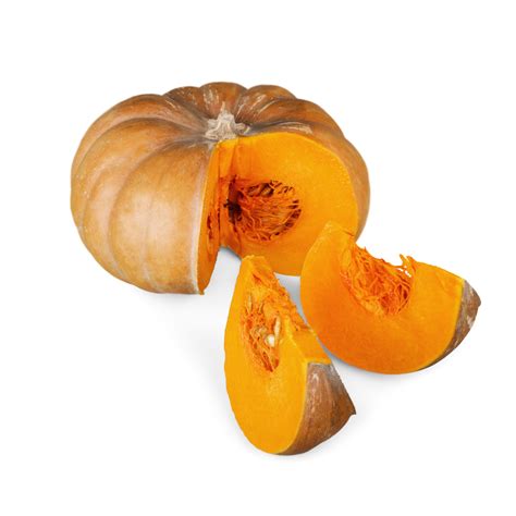 Zucca gialla intera e a pezzi