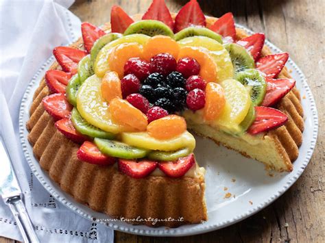 crostata leggera con frutta