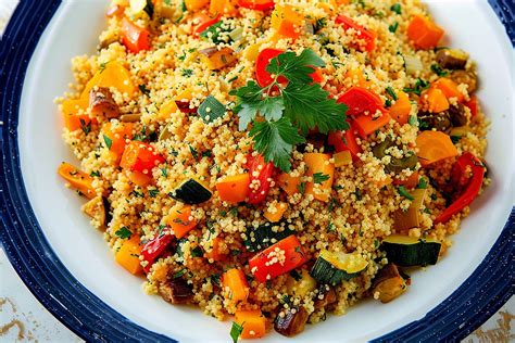 Chef che prepara il cous cous