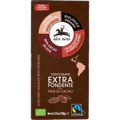 Tavoletta di cioccolato fondente extra spezzata con logo Vivi Bene Selex