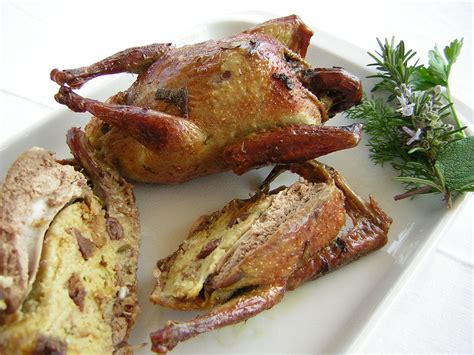 Ingredienti per arrosto morto di piccione
