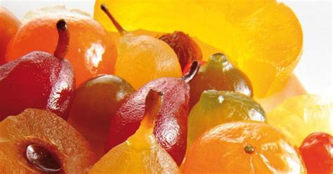 processo di canditura della frutta