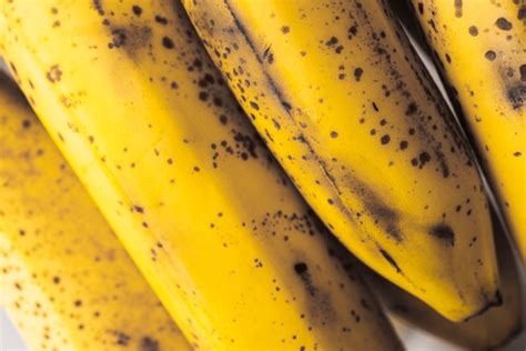 banane mature con macchie scure