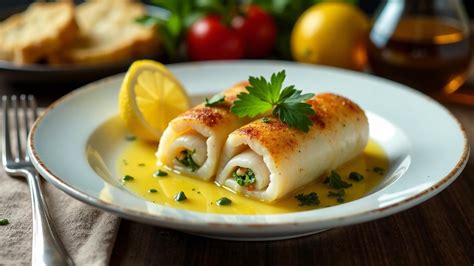 Involtini di pesce spada pronti per essere infornati