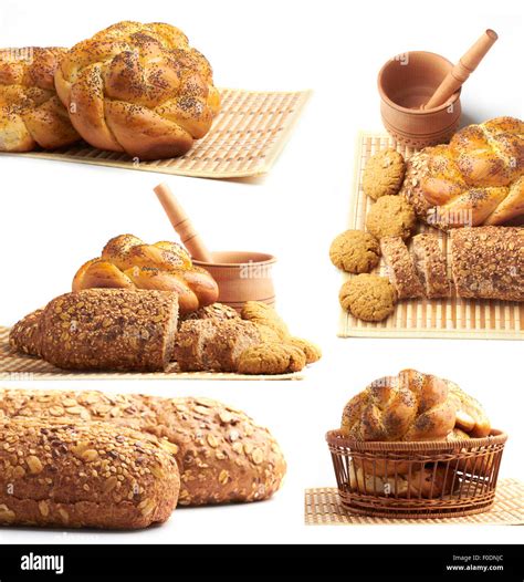 Collage di diversi tipi di biscotti fatti in casa