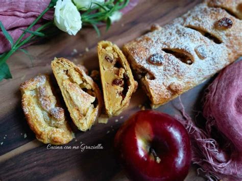 Tecnica di chiusura e intreccio della pasta sfoglia per lo strudel