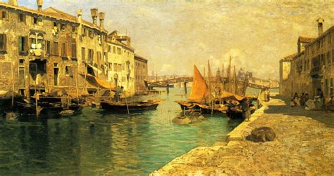 Paesaggio veneziano di Guglielmo Ciardi