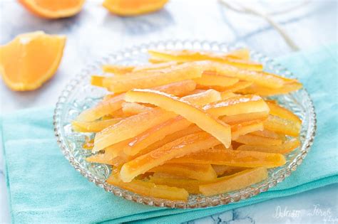 Scorze d'arancia candite