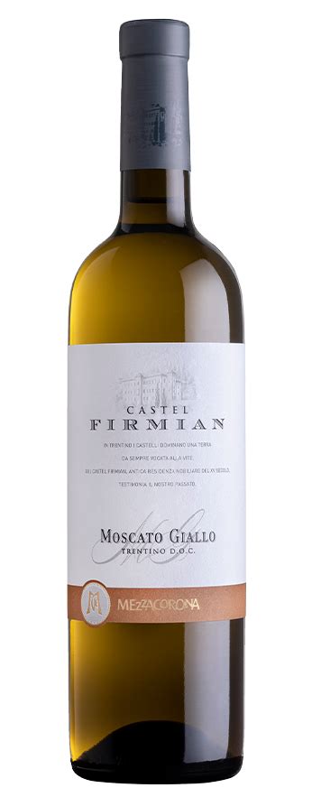 Bottiglia di Moscato Giallo