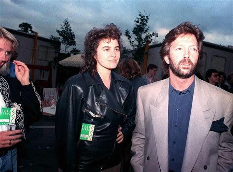 Lory Del Santo e Eric Clapton