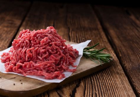 carne di manzo fresca macinata