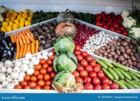 Ortaggi freschi nel mercato