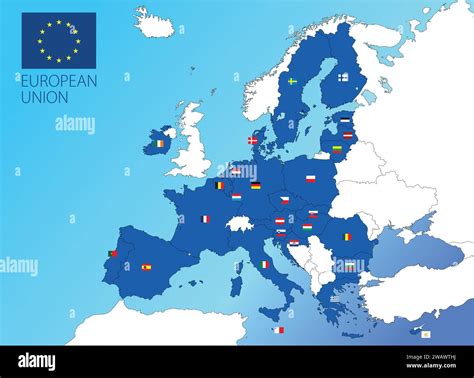 Mappa dell'Unione Europea