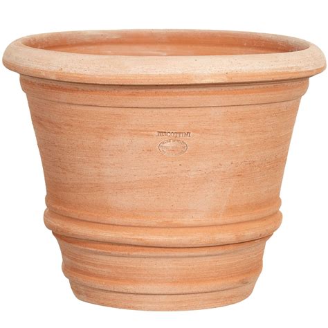 Vaso in terracotta cotta