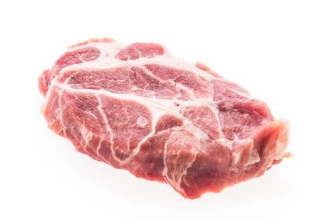 carne di maiale cruda