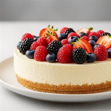 Cheesecake fredda in bicchiere con frutta fresca