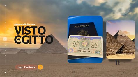 Documenti di viaggio per l'Egitto