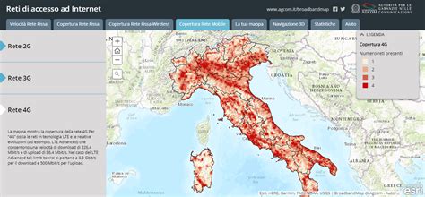 Copertura di rete mobile in Egitto