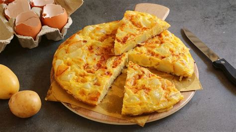 Ingredienti per la tortilla spagnola