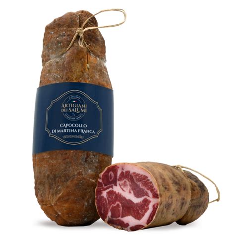 Tagliere di salumi pugliesi con capocollo di Martina Franca