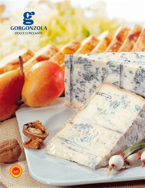 Confronto visivo tra Gorgonzola Dolce e Gorgonzola Piccante