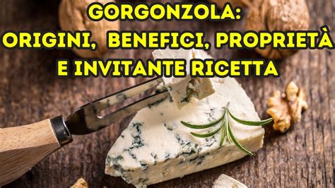 Infografica sui benefici nutrizionali del Gorgonzola