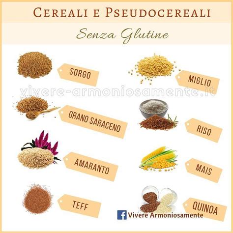 Varietà di pseudocereali e cereali alternativi