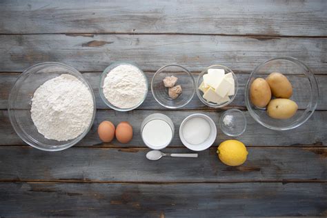 Ingredienti per graffe