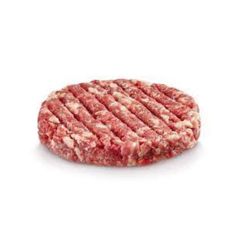 Primo piano di un succulento hamburger di angus con bacon croccante